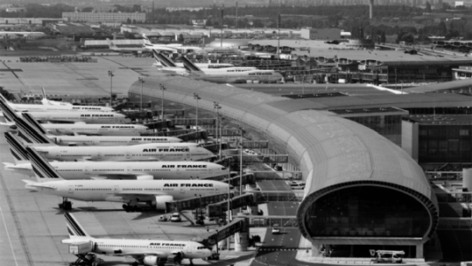 European business travel hub Paris Charles de Gaulle Airport